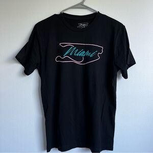 f1 miami black tee